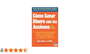 Libro "Cómo Ganar Dinero con las Acciones" de William J. O'Neil. Un bestseller que enseña un sistema ganador para invertir en bolsa.