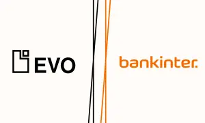 Logos de EVO y Bankinter. Si buscas evo banco opiniones, este es un buen punto de partida para comparar.