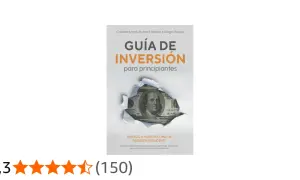 Guía de inversión para principiantes, con un billete de dólar asomando. Aprende sobre bolsa y más.