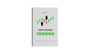 Portada de libro "Cómo aprender TRADING". Ideal para quienes quieren aprende trading desde cero.