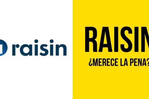 Logo de Raisin, una empresa que ayuda a ahorrar. ¿Qué es Raisin? Es una plataforma de ahorro.
