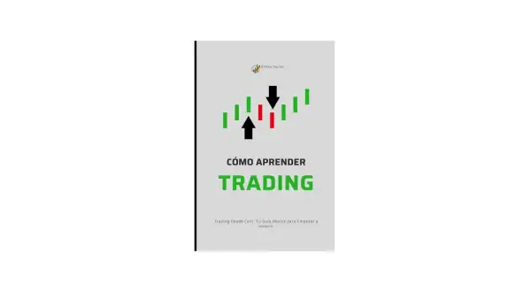 Portada de libro "Cómo aprender TRADING". Ideal para quienes quieren aprende trading desde cero.