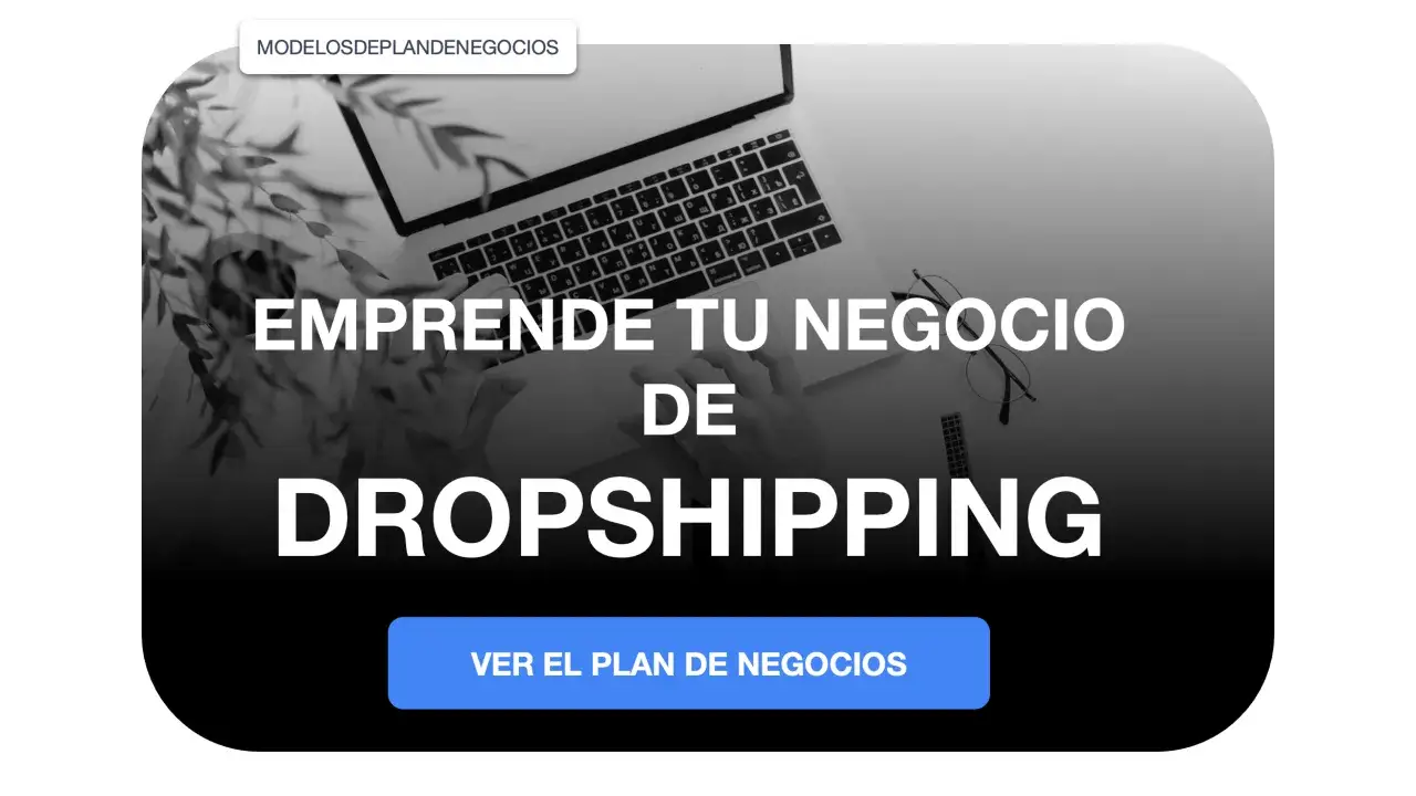 Emprende tu negocio de dropshipping y descubre si es rentable. Laptop, gafas y plantas sobre un escritorio.