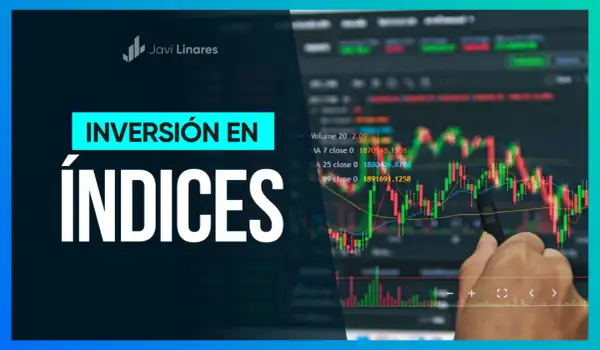 Inversión en índices bursátiles, como el Hang Seng, con gráficos de velas y promedios móviles.